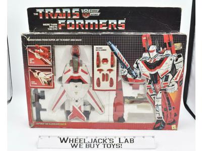 Jetfire W Box 100% Complete 1985 Vintage Hasbro Action Figure G1 Transformers