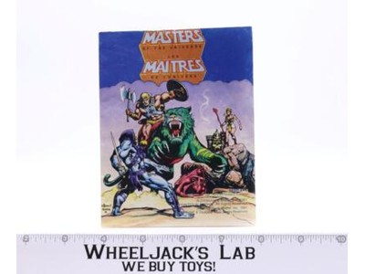 King of Castle Grayskull FRENCH CANADIAN Mini Comic Book 1981 He-Man MOTU