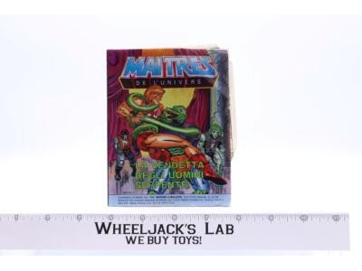 The Revenge of the Snake Men! FRENCH CANADIAN Mini Comic Book He-Man MOTU