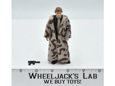 Han Solo Trench Coat 100% Complete Star Wars ROTJ 1983 Vintage Kenner NO REPRO