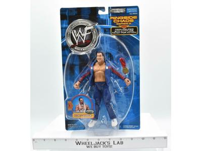Kurt Angle Ringside Chaos Series 3 WWF Jakks Pacific Action Figure 2001