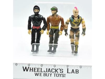 Mixed Lot of 3 Action Figures Lanard Vintage