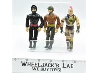Mixed Lot of 3 Action Figures Lanard Vintage