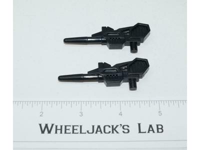 Predaking Rampage 2x Guns Lasers 1986 Vintage G1 Transformers Action Figure