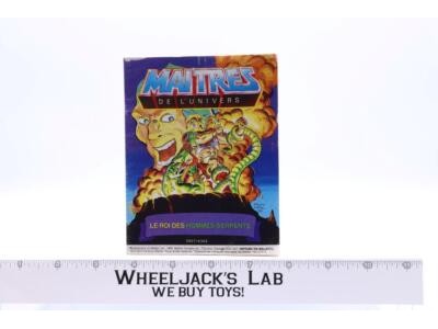 King Of The Snake Men FRENCH  CANADIAN 1985 Mini Comic Book He-Man MOTU