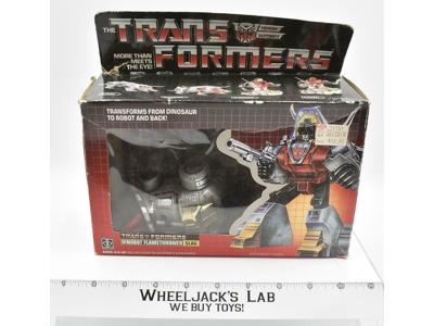 Slag NR MINT FIGURE MIB Complete 1985 Vintage Hasbro G1 Transformers
