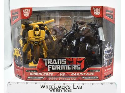 Autobot Bumblebee VS Decepticon Barricade Movie 2007 NEW Hasbro Transformers