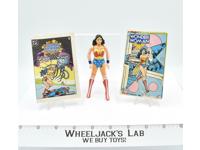 Wonder Woman W Comic DC Super Powers 1984 Kenner Action Figure