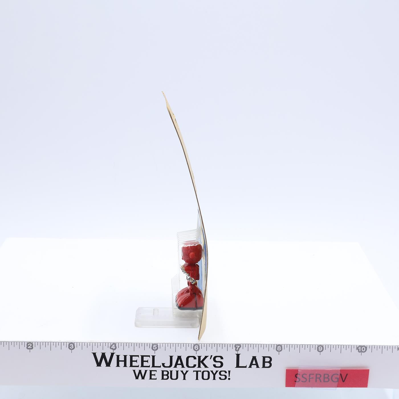 Mini Qonto Die-Cast Metal Robot Red #7940 Bandai America Figure NEW SEALED