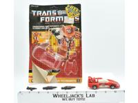 Lightspeed CARDBACK W/BUBBLE COMPLETE Vintage Hasbro 1987 G1 Transformers
