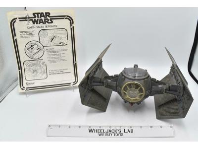 Darth Vader Tie Fighter W/Manual 1978 WORKS Star Wars Vintage Kenner Vehicle