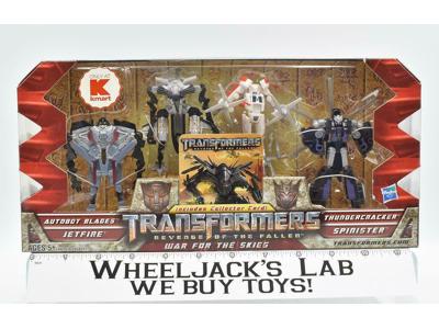 War For The Skies Set NEW Kmart ROTF Revenge of the Fallen 2009 Transformers