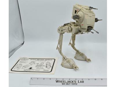 At-St Scout Chicken Walker Complete W/Manual 1982 Star Wars ROTJ Vintage Kenner