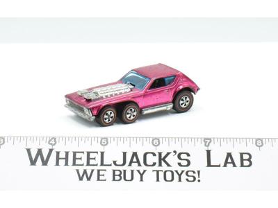 Open Fire Magenta 1972 Redline Hot Wheels Mattel Vintage RL