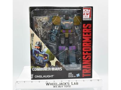 Onslaught Voyager NEW MISB Combiner Wars Generations Transformers Action Figure
