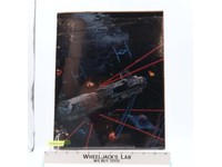 Millennium Falcon & Death Star 11x14 Star Wars Mini Poster Lucasfilm 1983