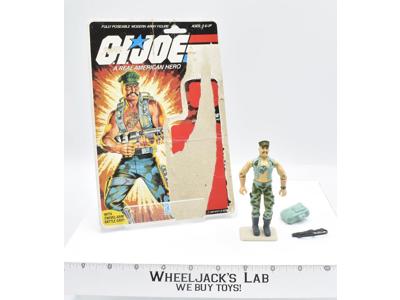 Gung Ho 100% Complete W/CARDBACK GI Joe 1983 Hasbro ARAH