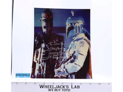 Boba Fett Star Wars Jeremy Bulloch AUTOGRAPHED 8x10 Picture