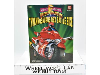 Tyrannosaurus Rex Battle Bike W Box MMPR Power Rangers 1993 Bandai