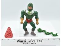 King Hiss 100% COMPLETE He-Man Masters of the Universe MOTU 1984 Mattel