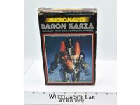 Baron Karza Complete W/Box 1977 Mego Micronauts Vintage Action Figure