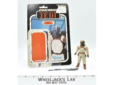 Klaatu 100% Complete 77 Back Star War ROTJ 1983 Kenner NO REPRO