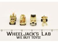 Lot of 4 Military Missile Trucks Desert Camo 1988 Vintage Galoob Micro Machines