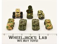 Lot of 7 Military Vehicles 1995 Vintage Galoob Micro Machines
