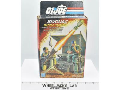 BIVOUAC Battle Station w/ Box Complete GI Joe 1984 Action Figure Hasbro