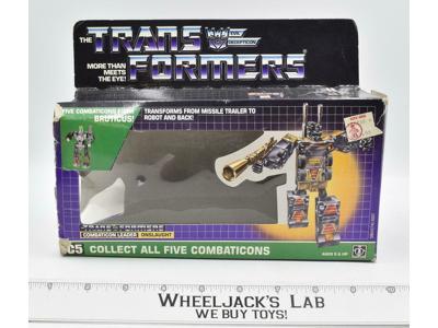 EMPTY BOX 1986 Vintage G1 Transformers Action Figure