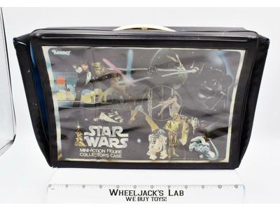 Vinyl Mini Action Figure Carry Case Star Wars 1977 Vintage Kenner