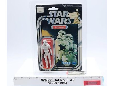 Stormtrooper AFA GRADED 70 80/70/80 Star Wars 12 Back-C 1978 Kenner NEW SEALED