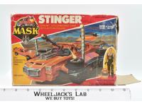 Stinger Bruno Sheppard 100% Complete w Box Vehicle MASK 1985 Kenner Vintage