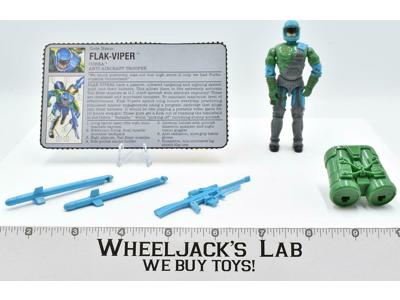 Flak Viper V1 100% Complete 1992 GI Joe Vintage Hasbro Action Figure