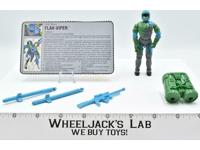 Flak Viper V1 100% Complete 1992 GI Joe Vintage Hasbro Action Figure