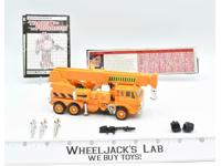 Grapple ~ 100% Complete 1985 Vintage Action Figure G1 Transformers W PAPERS