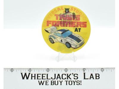 The Transformers at Universal Studios Vintage Jazz Pin Button Refractor G1