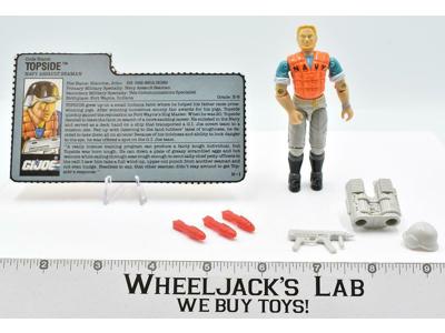 Topside V1 100% Complete 1990 GI Joe Vintage Hasbro Action Figure