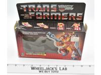 Hot Rod Box Only 1986 Action Figure Vintage Hasbro G1 Transformers