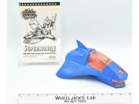 Superman's Supermobile Vehicle Complete WORKS DC Comics 1984 Kenner Vintage