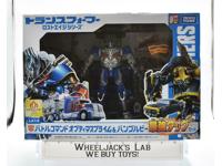 Battle Command Optimus Prime Bumblebee LA14 Tomy Takara Transformers Action Figu