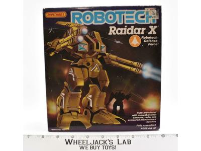 Raidar X MIB 8" Robotech Matchbox 1985 Vintage Action Figure