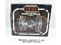 Battle-Damaged Imperial Tie Fighter Star Wars NEW MIB UNUSED STICKERRS ROTJ 1983