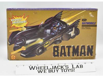 Batmobile MIB Batman 1990 Toy Biz Action Figure Vehicle