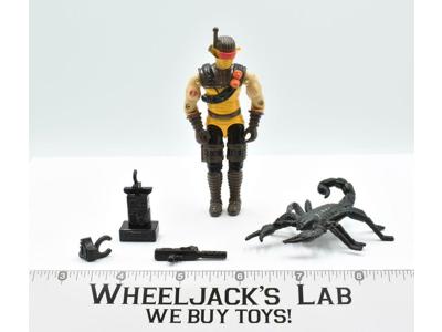 Desert Scorpion Cobra Desert Trooper 1991 GI Joe Hasbro Action Figure