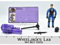 Shockwave V3 100% Complete 1992 GI Joe ARAH Hasbro Vintage Action Figure