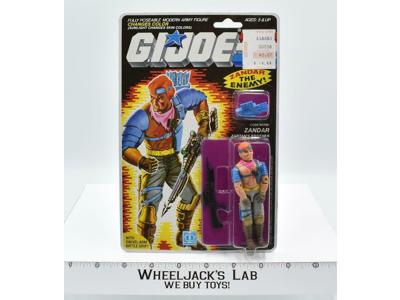 Zandar Sealed MOSC 1986 GI Joe Hasbro Vintage Action Figure
