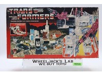 Metroplex W/BOX & INSERT 100% Complete 1985 Vintage G1 Transformers Figure