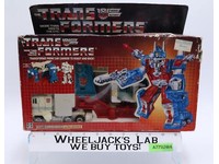 Ultra Magnus RT 100% Complete W/ BOX & INSERT Vintage G1 Transformers Figure