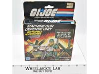 Machine Gun Defense Unit W/Box Complete GI Joe 1984 Action War Hasbro Vintage